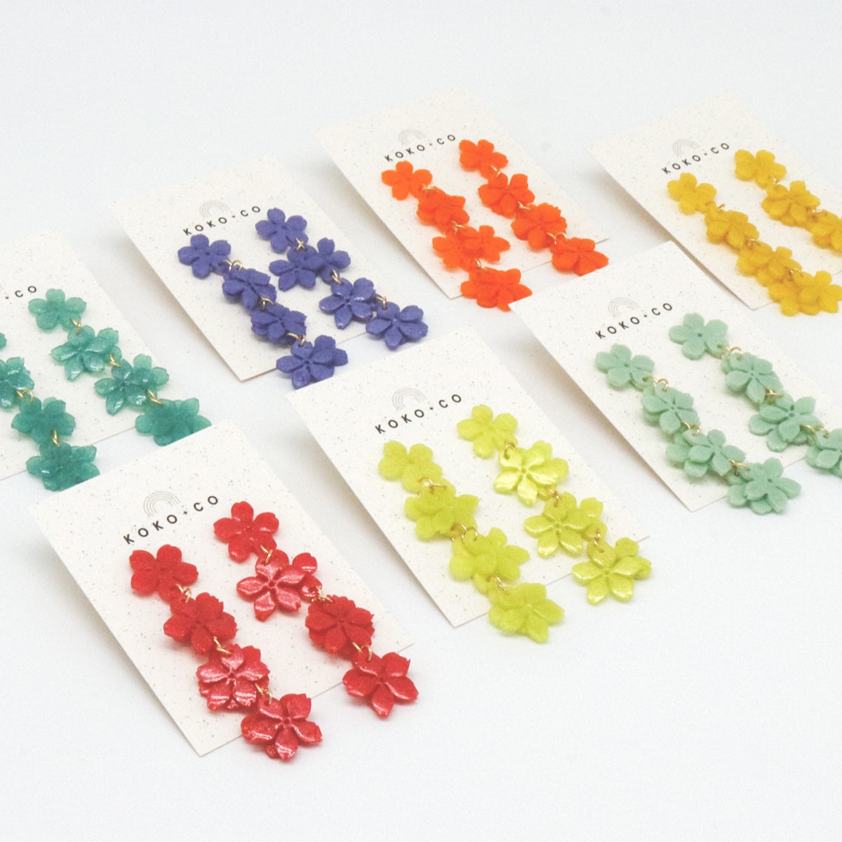 Wisteria Earrings in Turquoise
